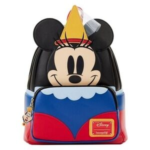 Loungefly Disney Brave Little Tailor Minnie Mouse Cosplay‎ Mini Backpack